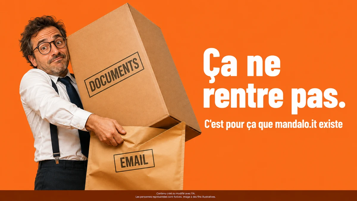 Ça ne rentre pas : les documents ne passent pas en e-mail
